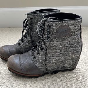 Sorel PDX Wedge Lace Lea Joan of Arctic Waterproof Boots